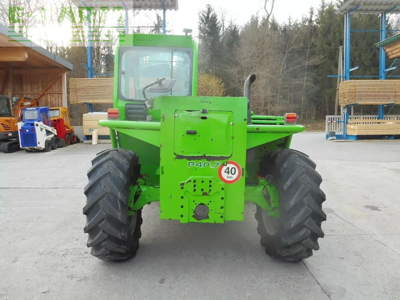 Merlo p40.7 turbofarmer ( neue bereifung ) - Teleskoplastere: bilde 3 Merlo p40.7 turbofarmer ( neue bereifung ) - Teleskoplastere: bilde 3