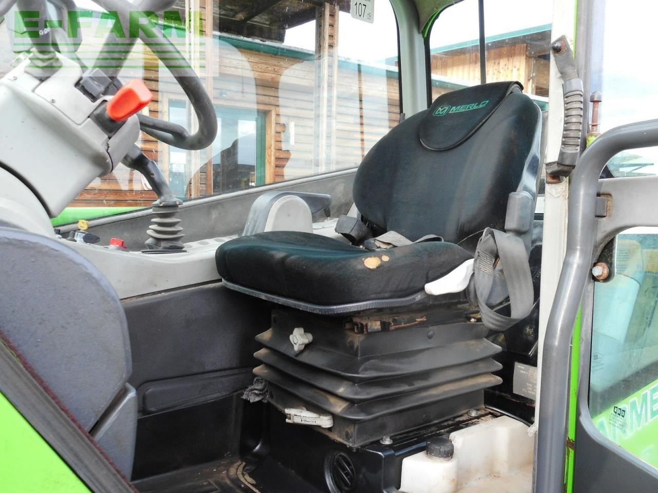 Teleskoplastere Merlo p40.7 turbofarmer ( neue bereifung ): bilde 8