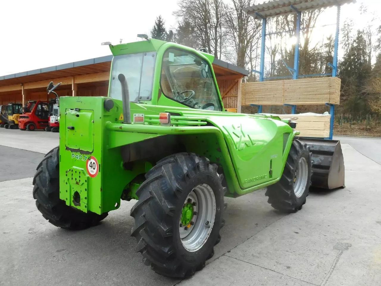 Merlo p40.7 turbofarmer ( neue bereifung ) - Teleskoplastere: bilde 4 Merlo p40.7 turbofarmer ( neue bereifung ) - Teleskoplastere: bilde 4