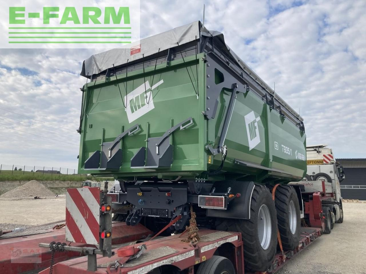 Metal-Fach t 935/1-24 to muldenkipper-voll - Landbruk tippvogn: bilde 4 Metal-Fach t 935/1-24 to muldenkipper-voll - Landbruk tippvogn: bilde 4