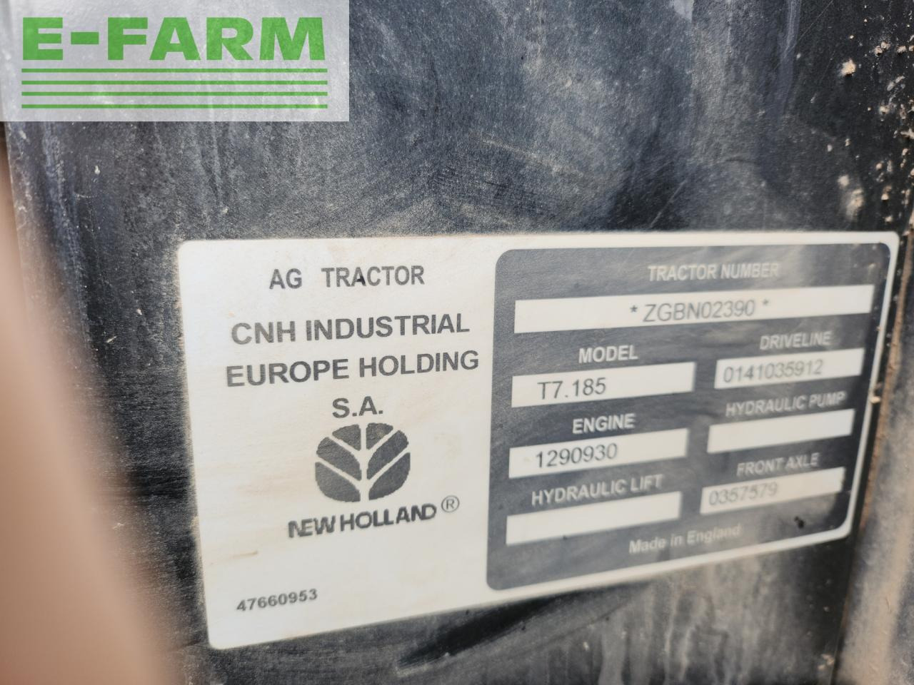 New Holland T 7.185 - Traktor: bilde 4 New Holland T 7.185 - Traktor: bilde 4