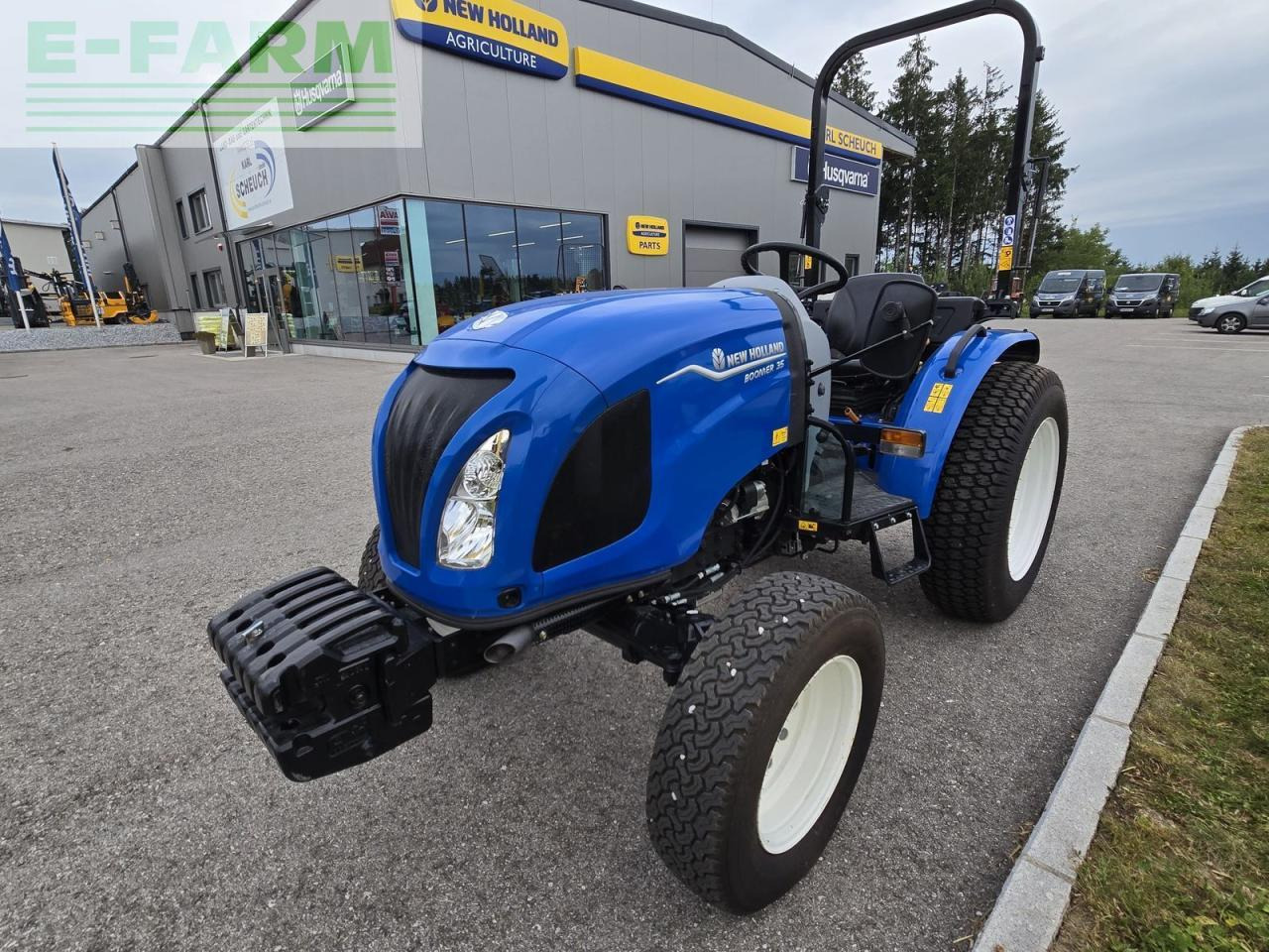 New Holland boomer 35 - Traktor: bilde 1 New Holland boomer 35 - Traktor: bilde 1