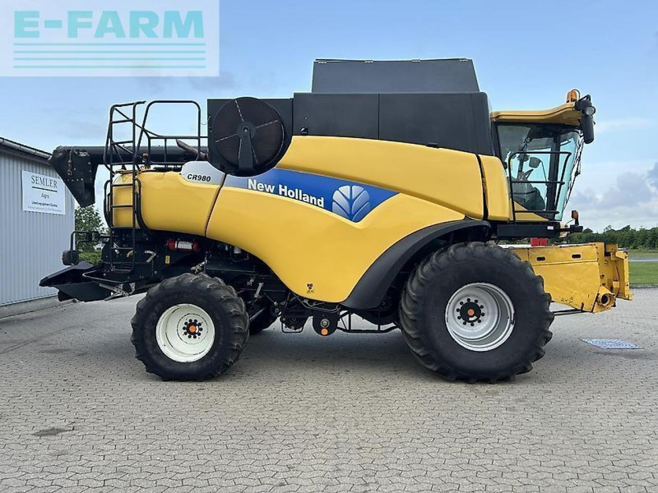 Skurtresker New Holland cr 980: bilde 14