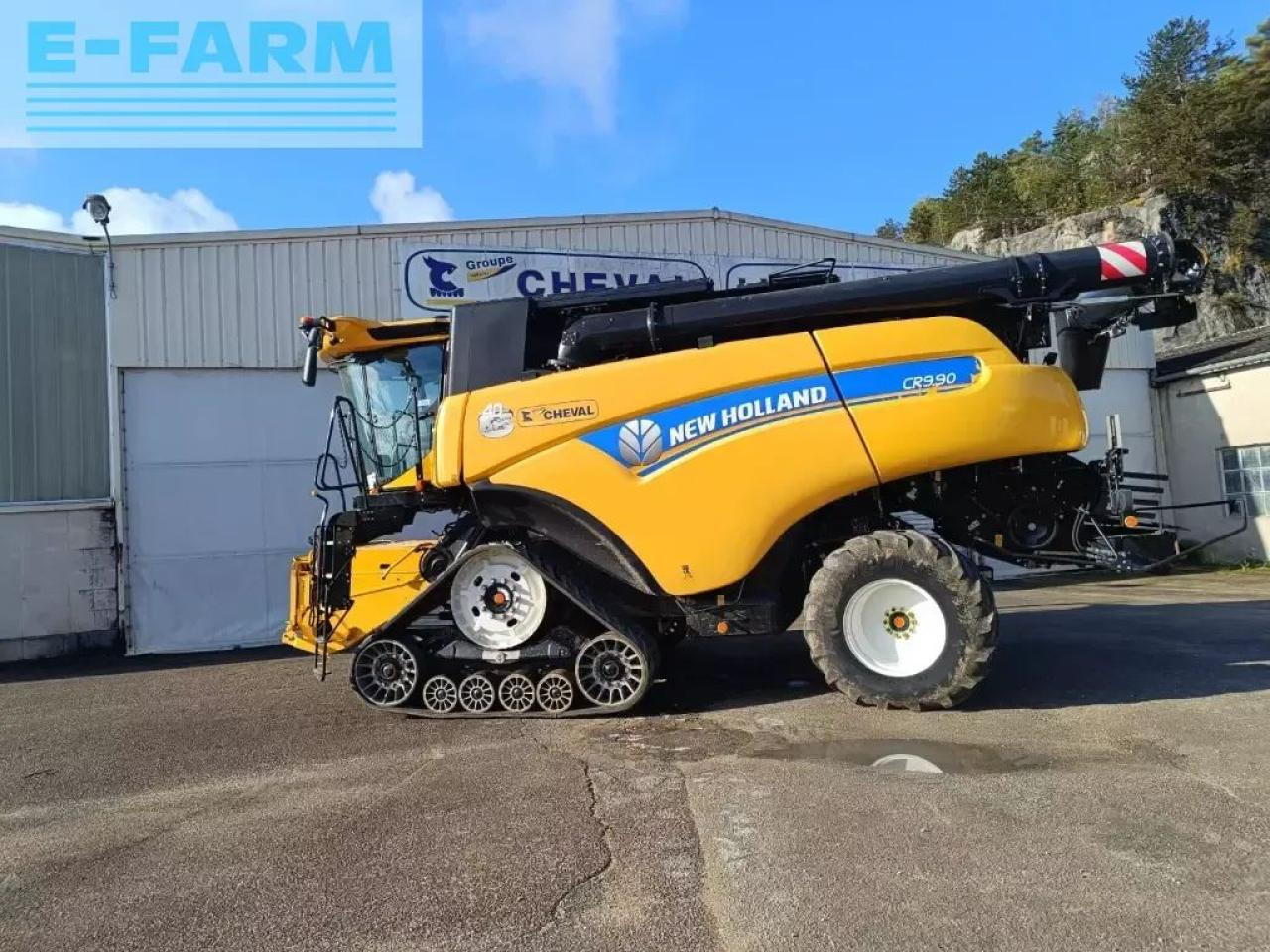 New Holland cr9.90 smart trax - Skurtresker: bilde 3 New Holland cr9.90 smart trax - Skurtresker: bilde 3