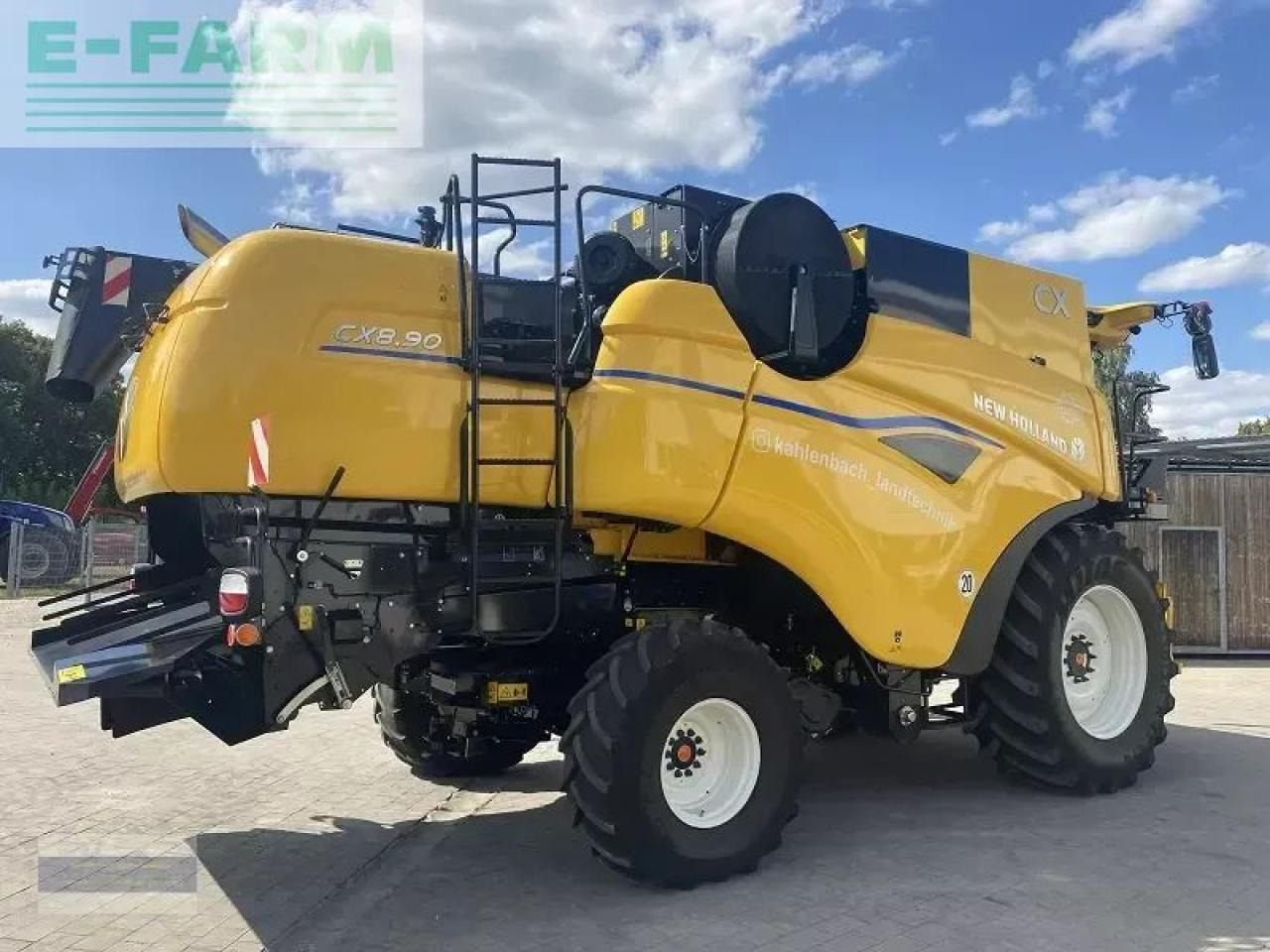 New Holland cx 8.90 - Skurtresker: bilde 4 New Holland cx 8.90 - Skurtresker: bilde 4