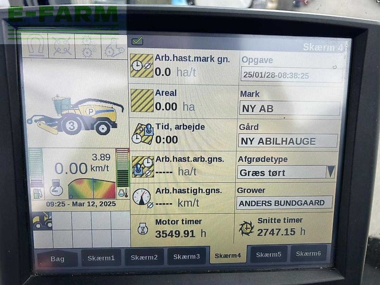 New Holland fr 600 - Forhøster: bilde 5 New Holland fr 600 - Forhøster: bilde 5