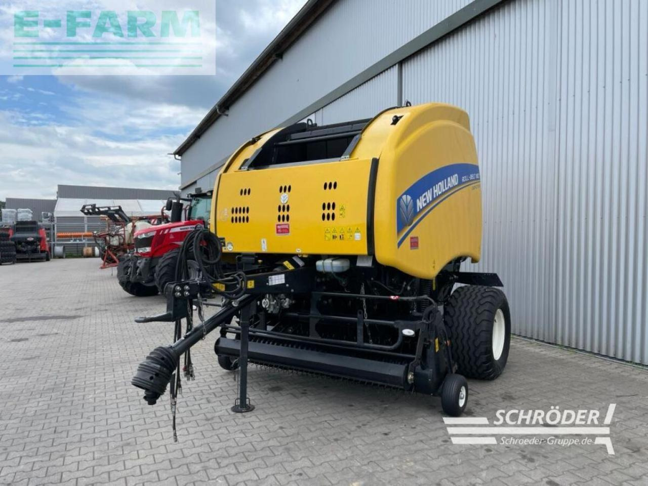 New Holland roll-belt 180 cropcutter - Firkantpresse: bilde 5 New Holland roll-belt 180 cropcutter - Firkantpresse: bilde 5