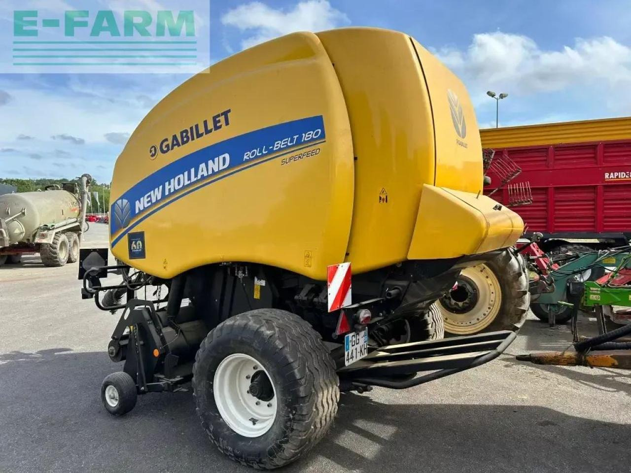 New Holland roll-belt180 - Firkantpresse: bilde 4 New Holland roll-belt180 - Firkantpresse: bilde 4