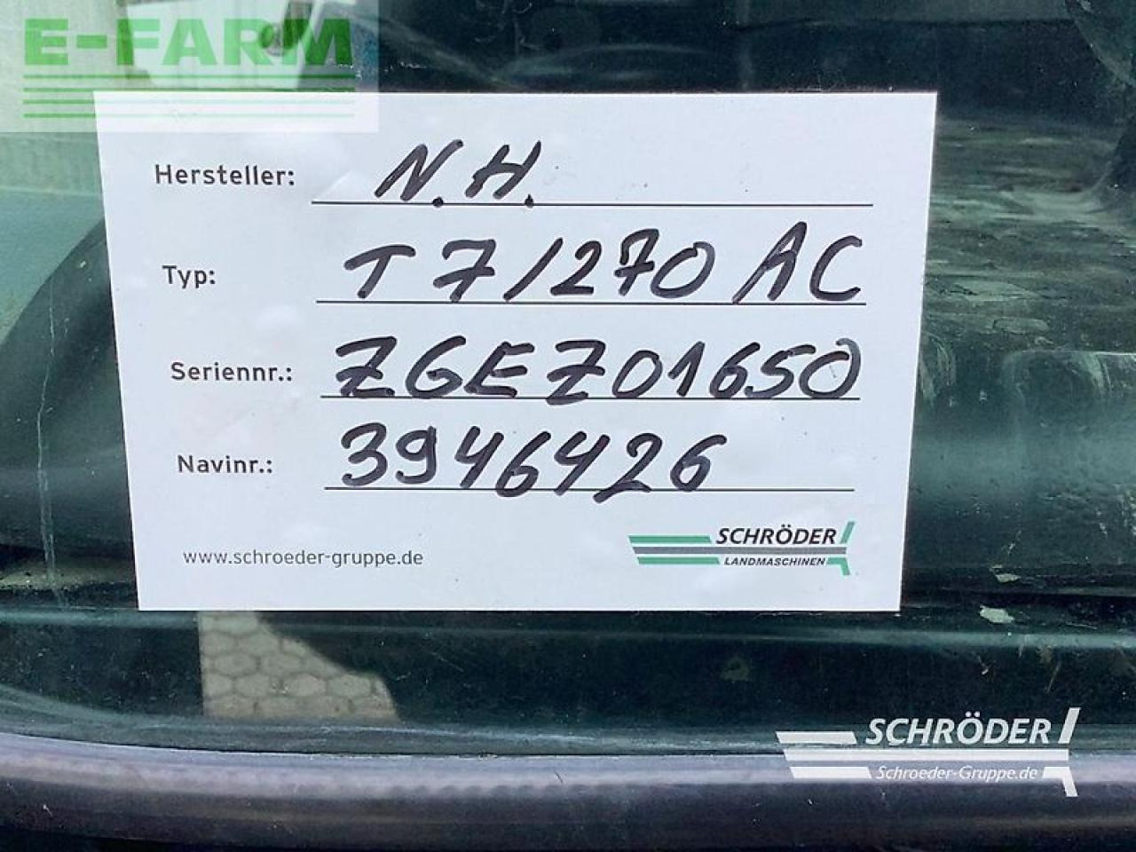 Traktor New Holland t 7.270 ac | bluepower | rtk: bilde 10 Traktor New Holland t 7.270 ac | bluepower | rtk: bilde 10