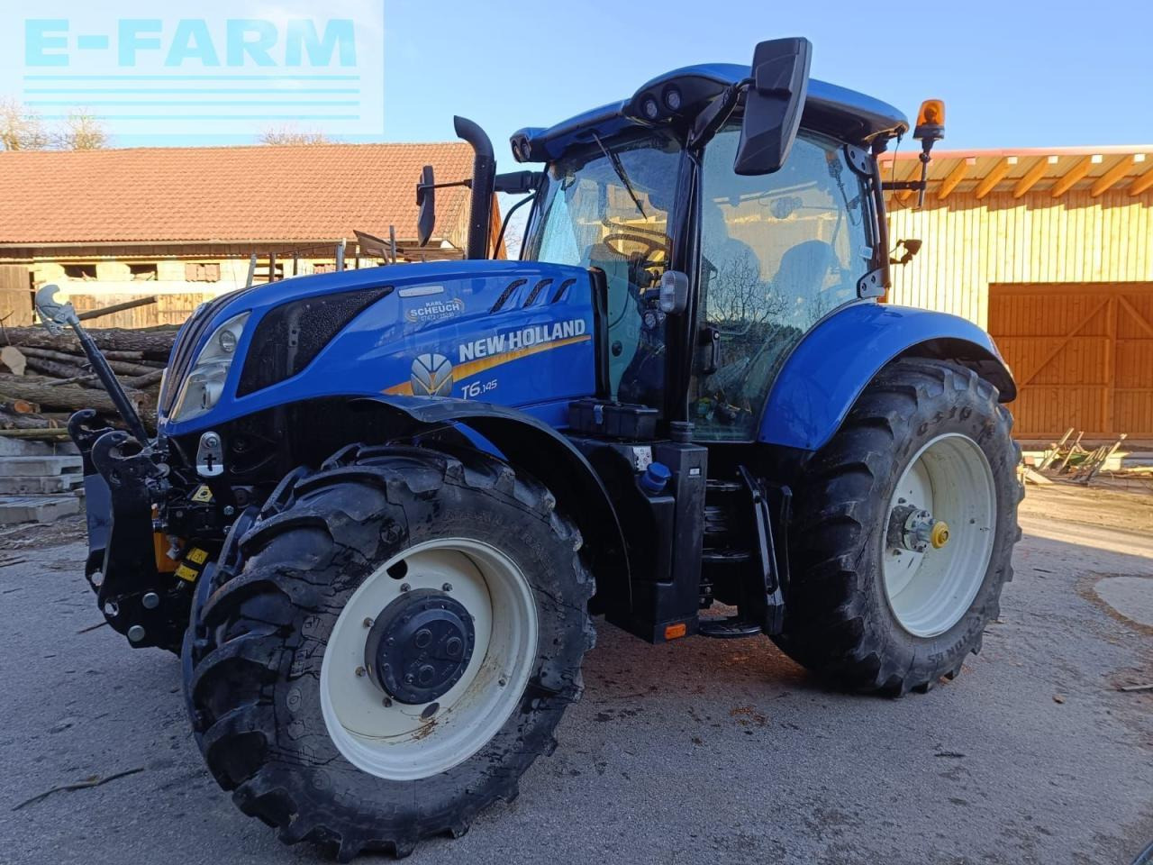 New Holland t6.145 dynamic command sidewinder ii - Traktor: bilde 1 New Holland t6.145 dynamic command sidewinder ii - Traktor: bilde 1