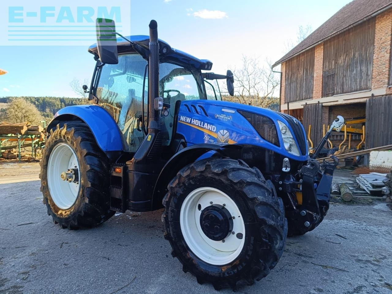 New Holland t6.145 dynamic command sidewinder ii - Traktor: bilde 3 New Holland t6.145 dynamic command sidewinder ii - Traktor: bilde 3