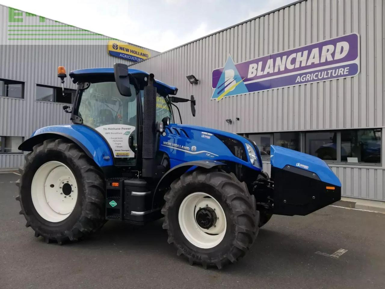 New Holland t6.180 methane - Traktor: bilde 1 New Holland t6.180 methane - Traktor: bilde 1