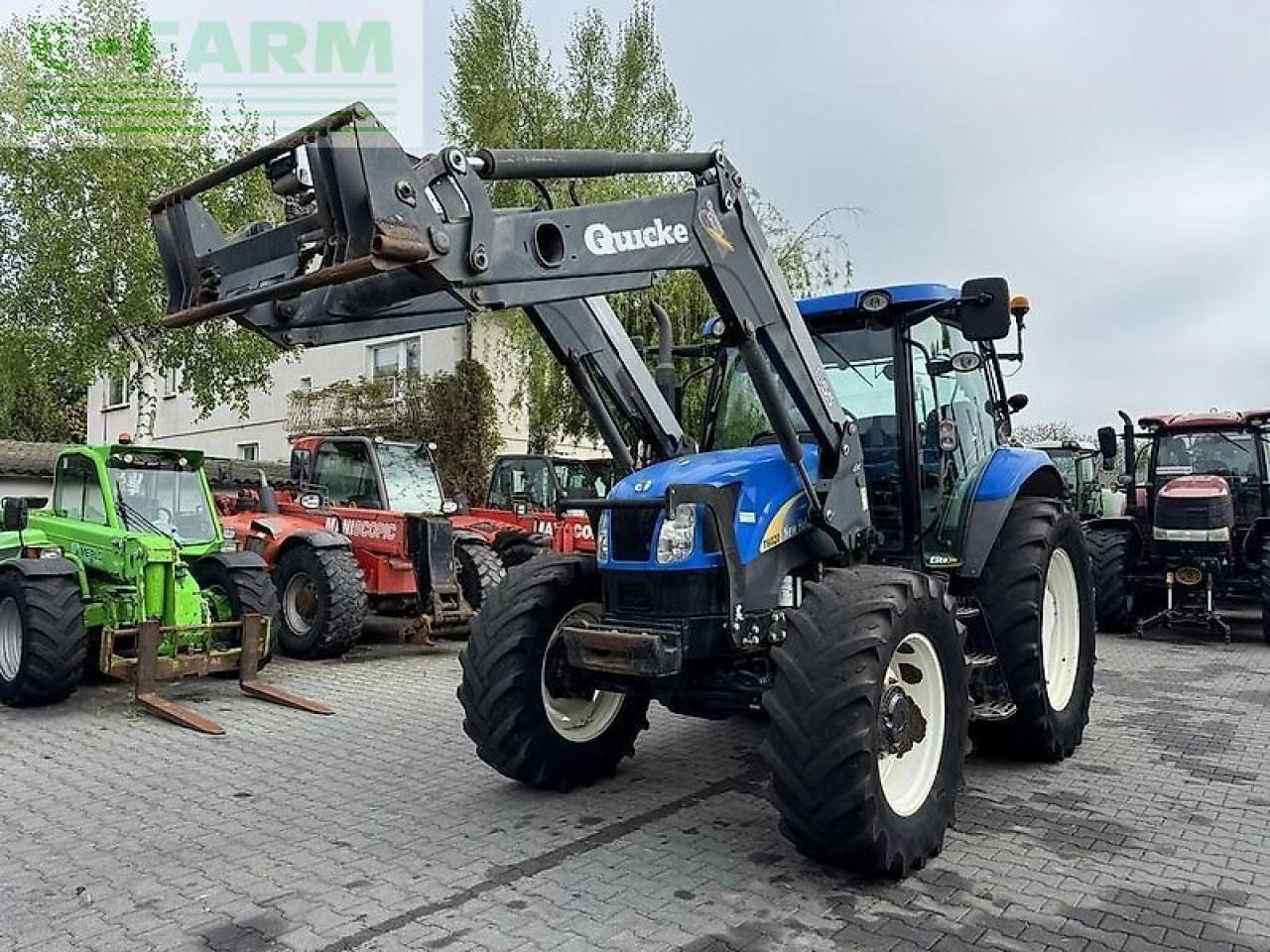 New Holland t6020 elite + quicke q55 Elite - Traktor: bilde 2 New Holland t6020 elite + quicke q55 Elite - Traktor: bilde 2