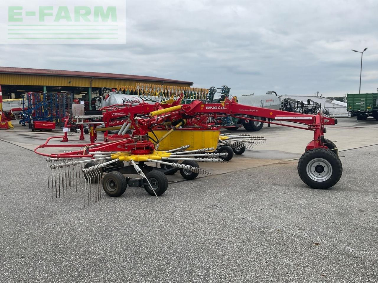Høyvender Pöttinger Top 852 C s-line: bilde 6