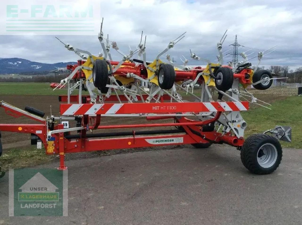 Pöttinger hit 11100 - Høyvender: bilde 1 Pöttinger hit 11100 - Høyvender: bilde 1