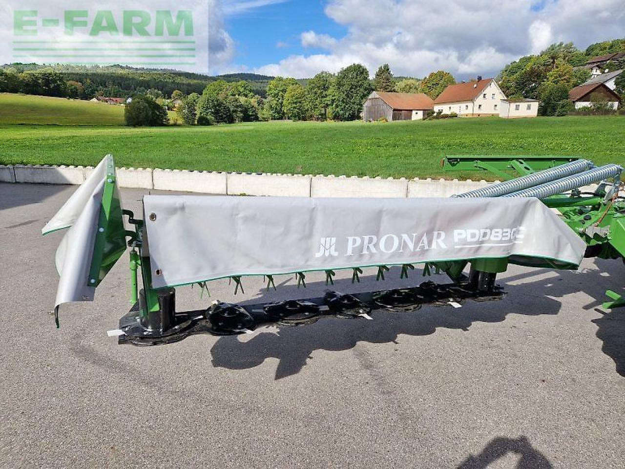 Slåmaskin Pronar pdd 830c aufbereiter schmetterlingsmähwerk scheiben hydraulische anfahrsicherung: bilde 27