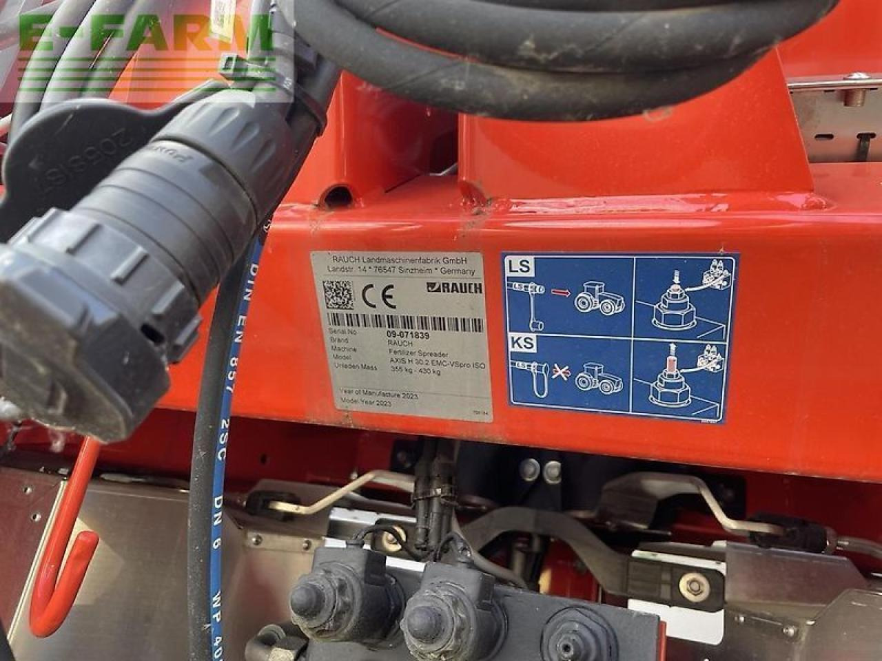 Rauch axis h 30.2/40.2 emc - Gjødselspreder: bilde 5 Rauch axis h 30.2/40.2 emc - Gjødselspreder: bilde 5