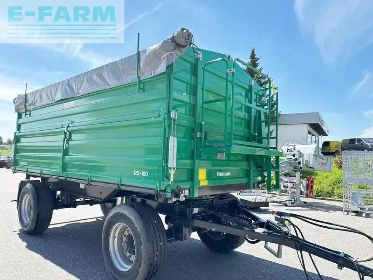 Reisch rd-180.500 2-achs-3-seitenkipper - Landbruk tippvogn: bilde 2 Reisch rd-180.500 2-achs-3-seitenkipper - Landbruk tippvogn: bilde 2