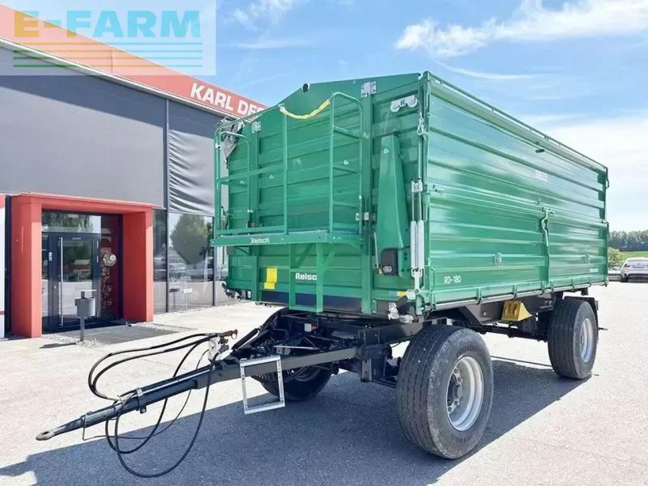 Reisch rd-180.500 2-achs-3-seitenkipper - Landbruk tippvogn: bilde 1 Reisch rd-180.500 2-achs-3-seitenkipper - Landbruk tippvogn: bilde 1