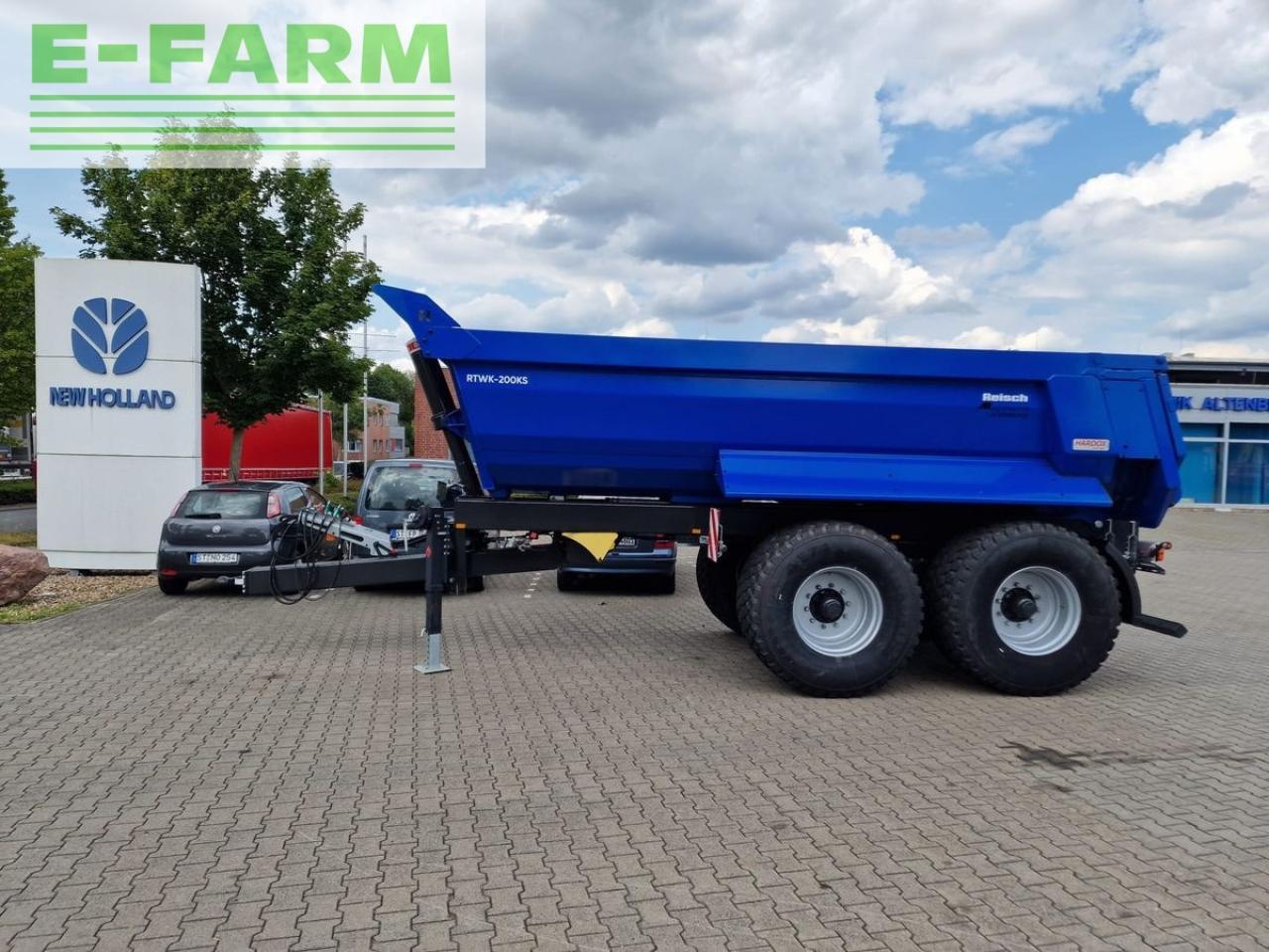 Reisch rtwk 200 ks 550 - Landbruk tippvogn: bilde 1 Reisch rtwk 200 ks 550 - Landbruk tippvogn: bilde 1