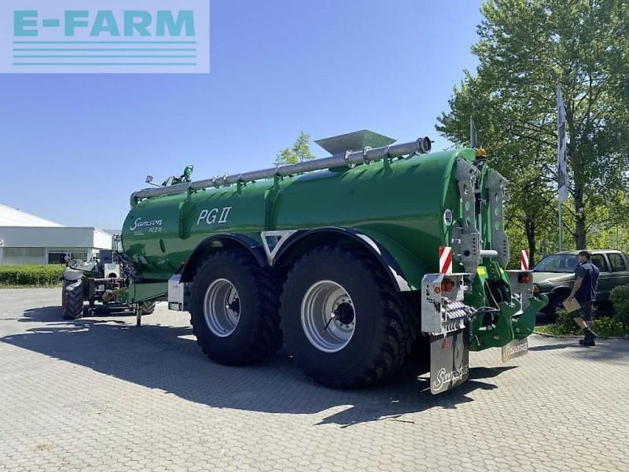 Samson pg ii 18 - ejektor - genesis - Gjødselutstyr: bilde 4 Samson pg ii 18 - ejektor - genesis - Gjødselutstyr: bilde 4