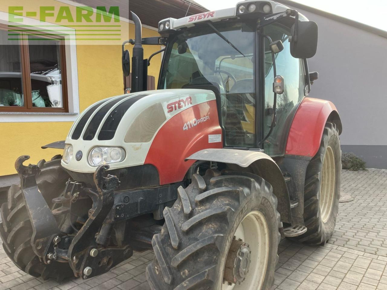 Steyr 4110 Profi - Traktor: bilde 1 Steyr 4110 Profi - Traktor: bilde 1