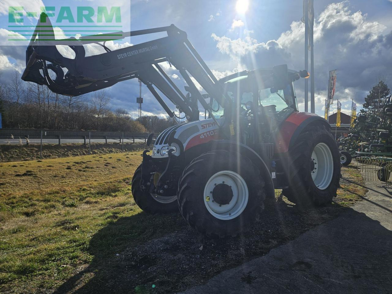 Steyr 4110 multi (stage v) - Traktor: bilde 1 Steyr 4110 multi (stage v) - Traktor: bilde 1