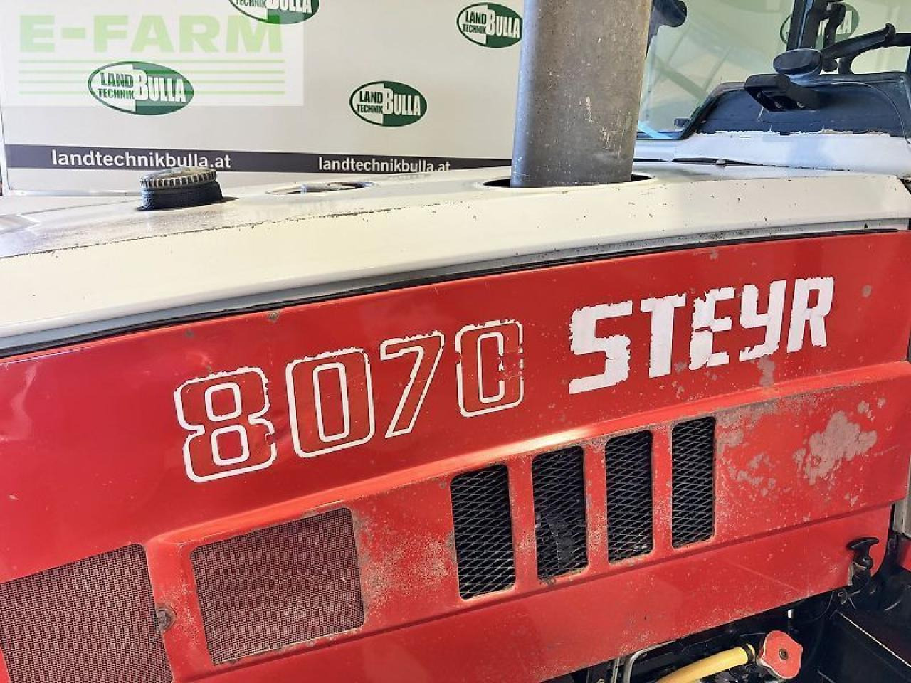 Steyr 8070 a sk 2 (kk) - Traktor: bilde 5 Steyr 8070 a sk 2 (kk) - Traktor: bilde 5