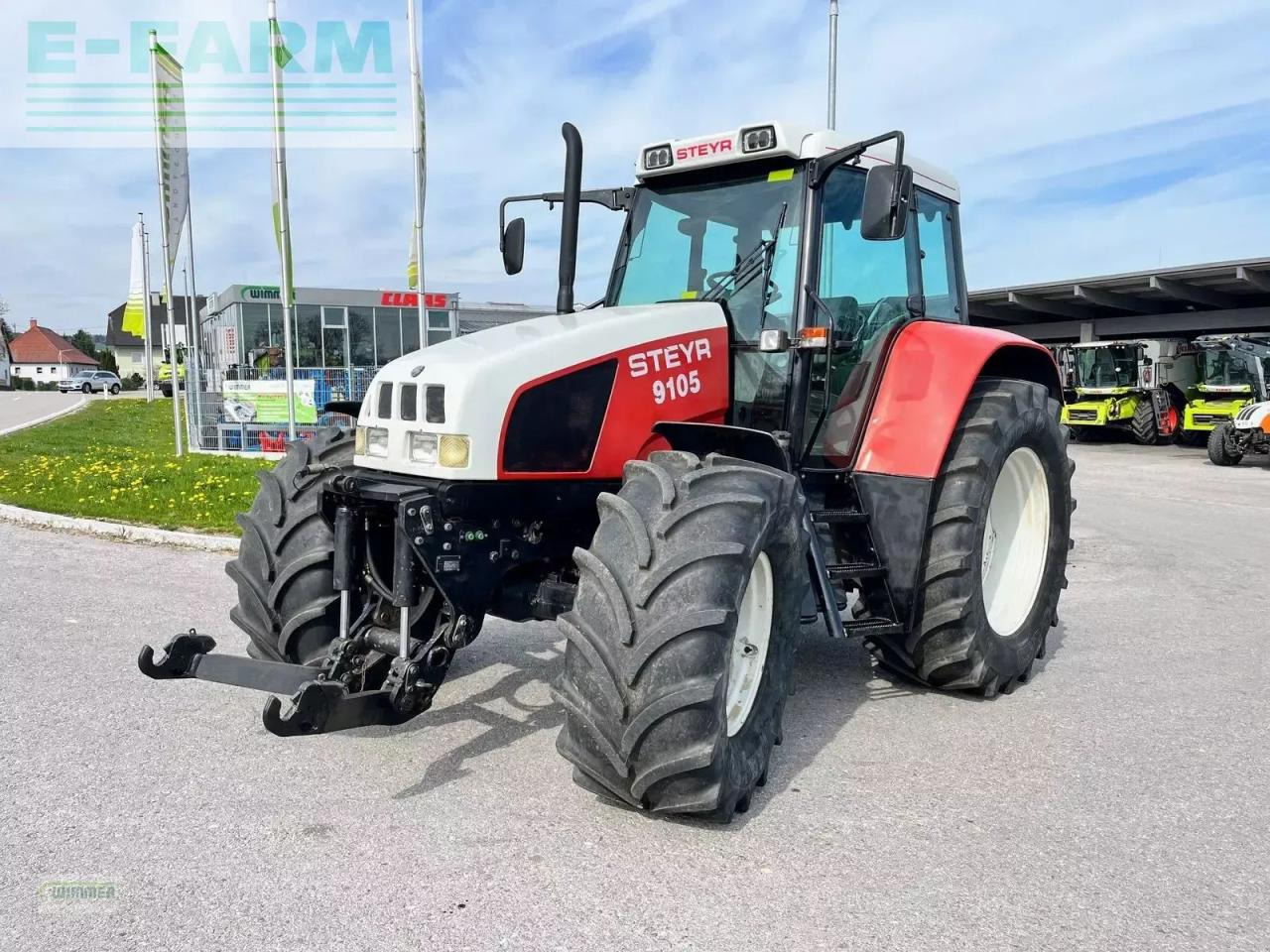 Steyr 9105 a basis - Traktor: bilde 1 Steyr 9105 a basis - Traktor: bilde 1