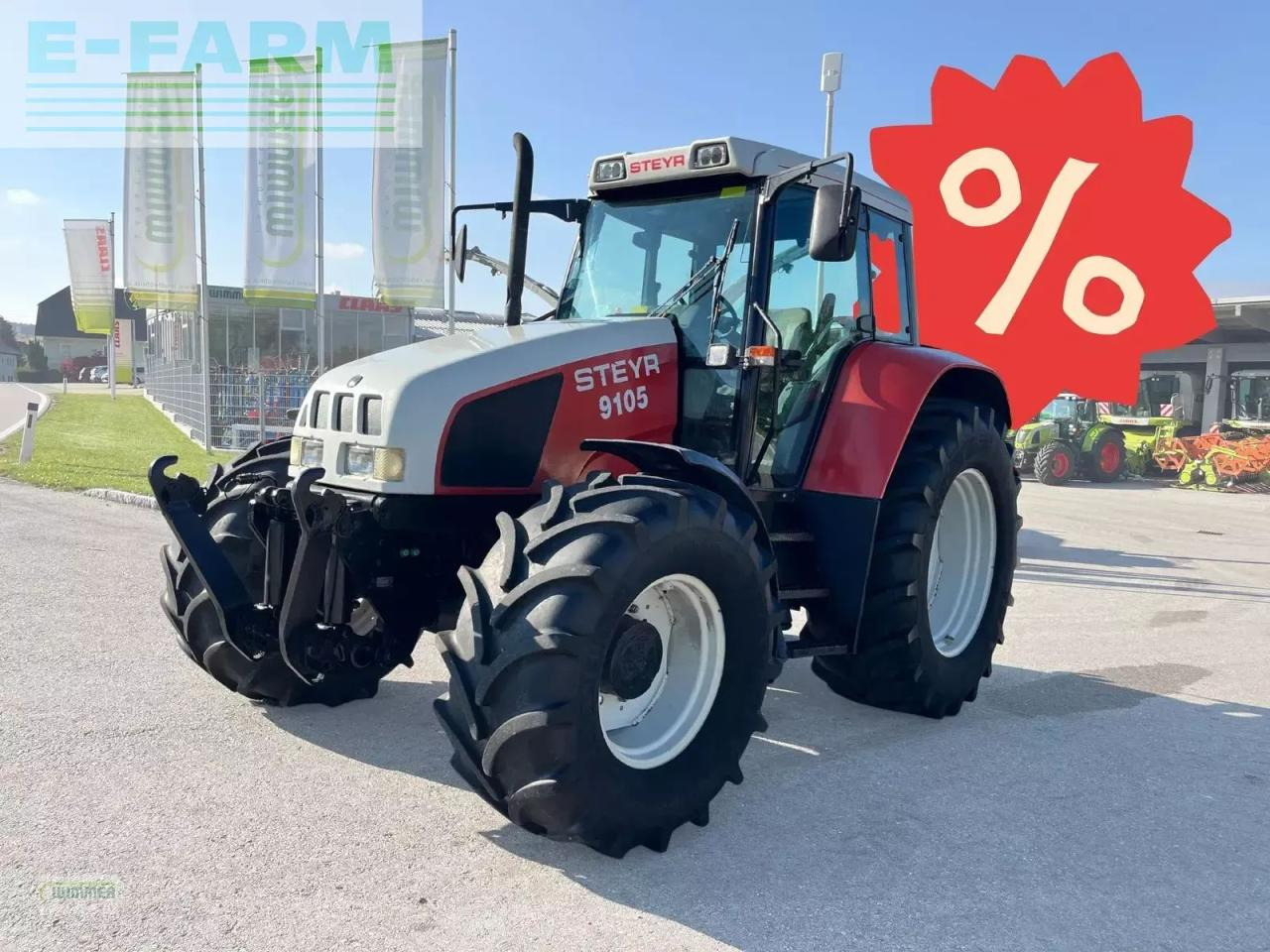 Steyr 9105 a basis - Traktor: bilde 1 Steyr 9105 a basis - Traktor: bilde 1