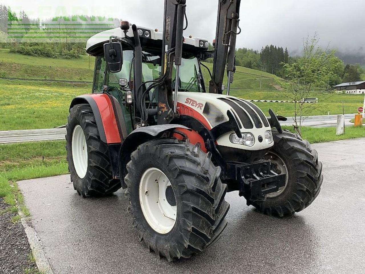 Steyr 9105 mt + hauer fl - Traktor: bilde 5 Steyr 9105 mt + hauer fl - Traktor: bilde 5