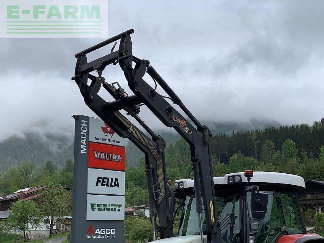 Steyr 9105 mt + hauer fl - Traktor: bilde 3 Steyr 9105 mt + hauer fl - Traktor: bilde 3