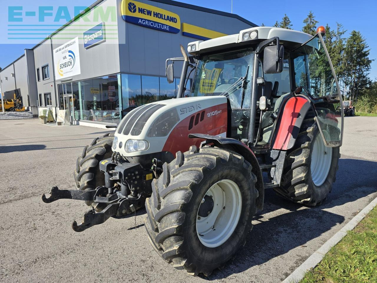 Steyr 9105 mt profi - Traktor: bilde 1 Steyr 9105 mt profi - Traktor: bilde 1