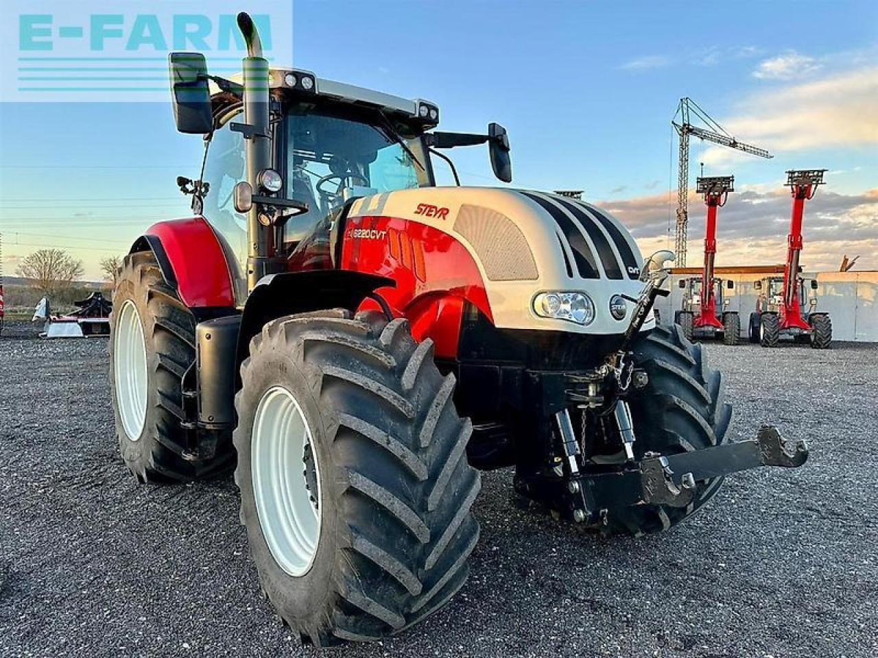 Steyr cvt 6220 - Traktor: bilde 1 Steyr cvt 6220 - Traktor: bilde 1