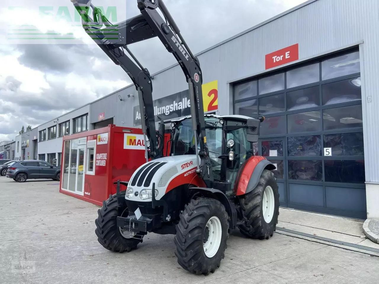 Steyr kompakt 4075 - Traktor: bilde 1 Steyr kompakt 4075 - Traktor: bilde 1