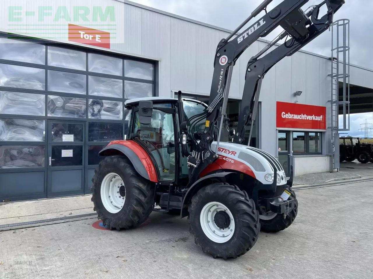 Steyr kompakt 4075 - Traktor: bilde 3 Steyr kompakt 4075 - Traktor: bilde 3