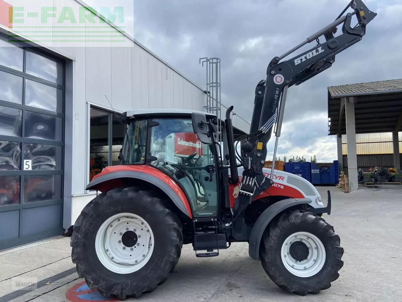 Steyr kompakt 4075 - Traktor: bilde 4 Steyr kompakt 4075 - Traktor: bilde 4