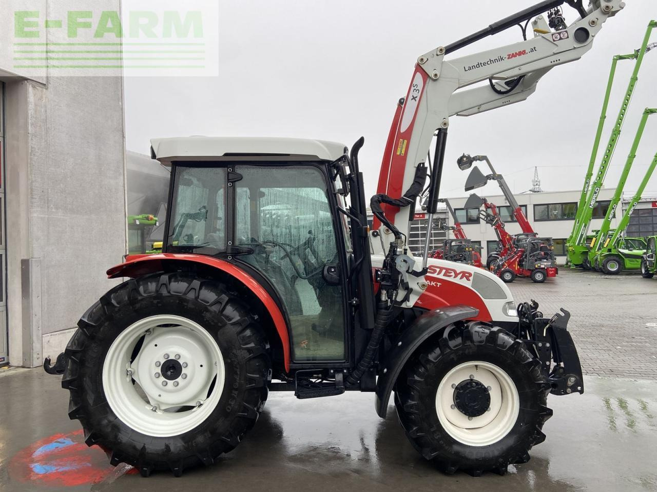 Steyr kompakt 4075 komfort 1 - Traktor: bilde 4 Steyr kompakt 4075 komfort 1 - Traktor: bilde 4