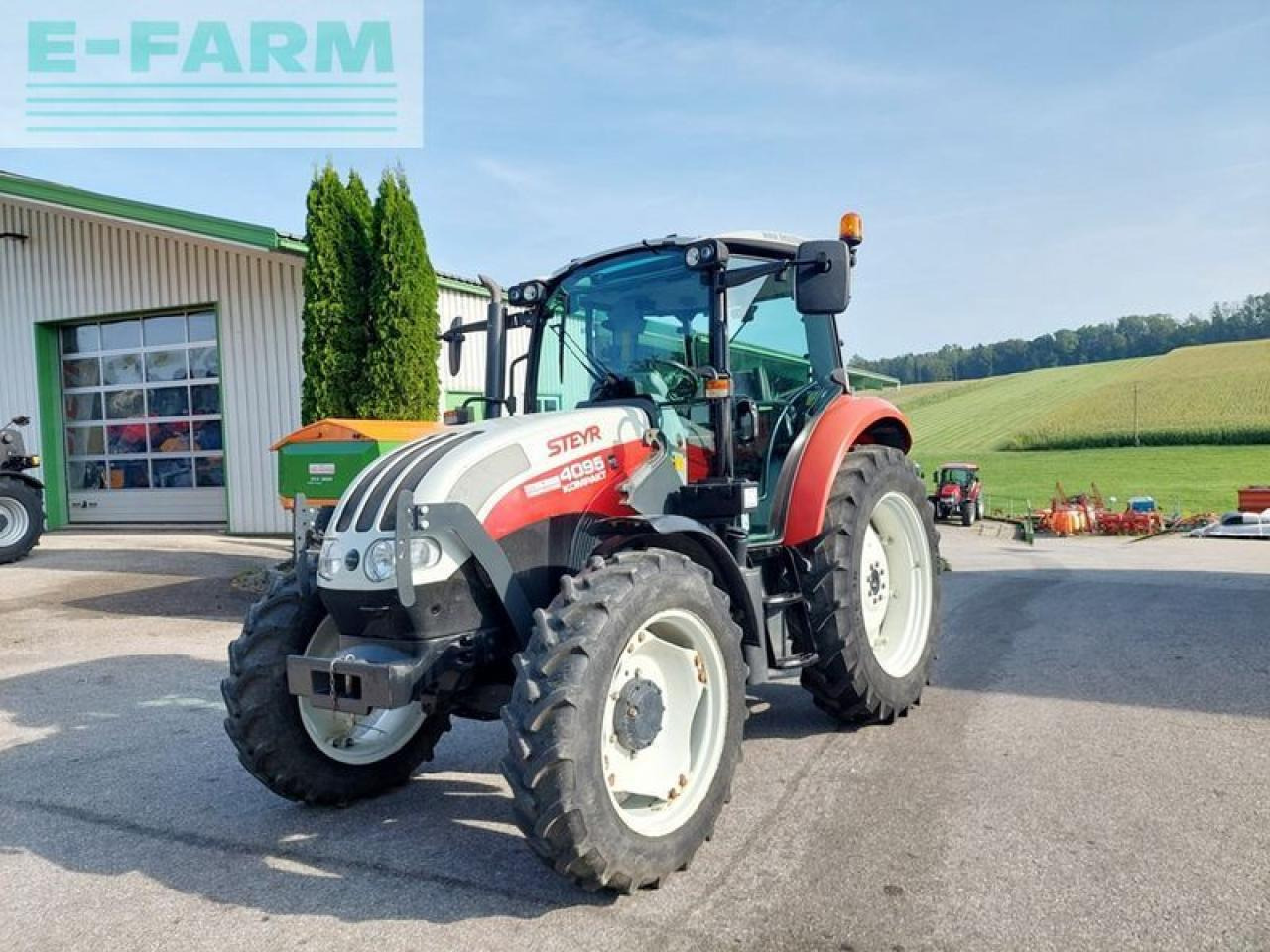 Steyr kompakt 4095 profi 2 - Traktor: bilde 1 Steyr kompakt 4095 profi 2 - Traktor: bilde 1