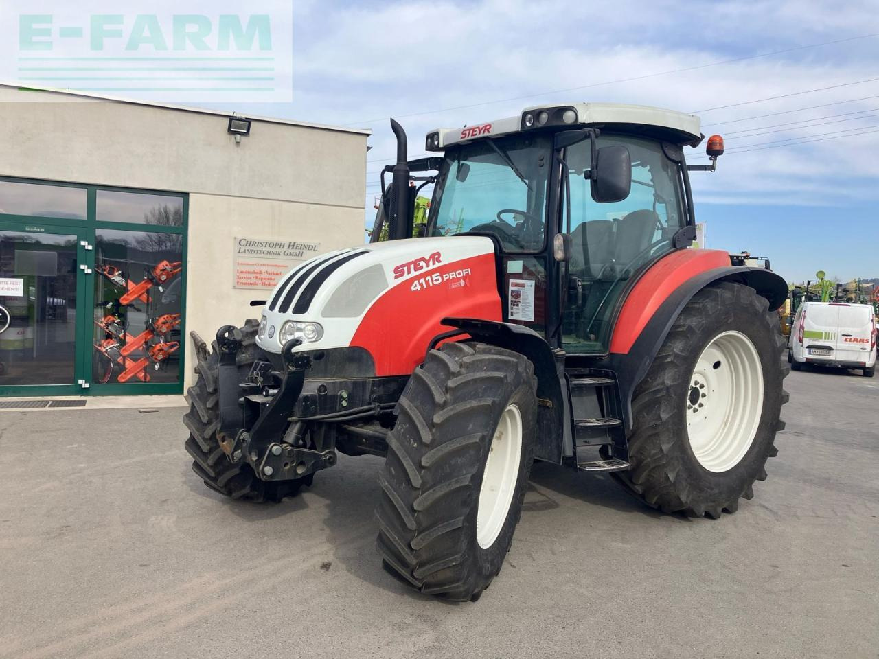 Steyr profi 4115 - Traktor: bilde 1 Steyr profi 4115 - Traktor: bilde 1