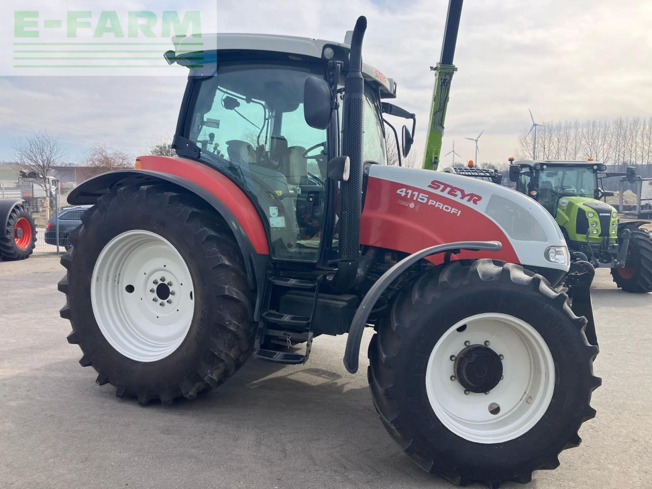 Steyr profi 4115 - Traktor: bilde 4 Steyr profi 4115 - Traktor: bilde 4