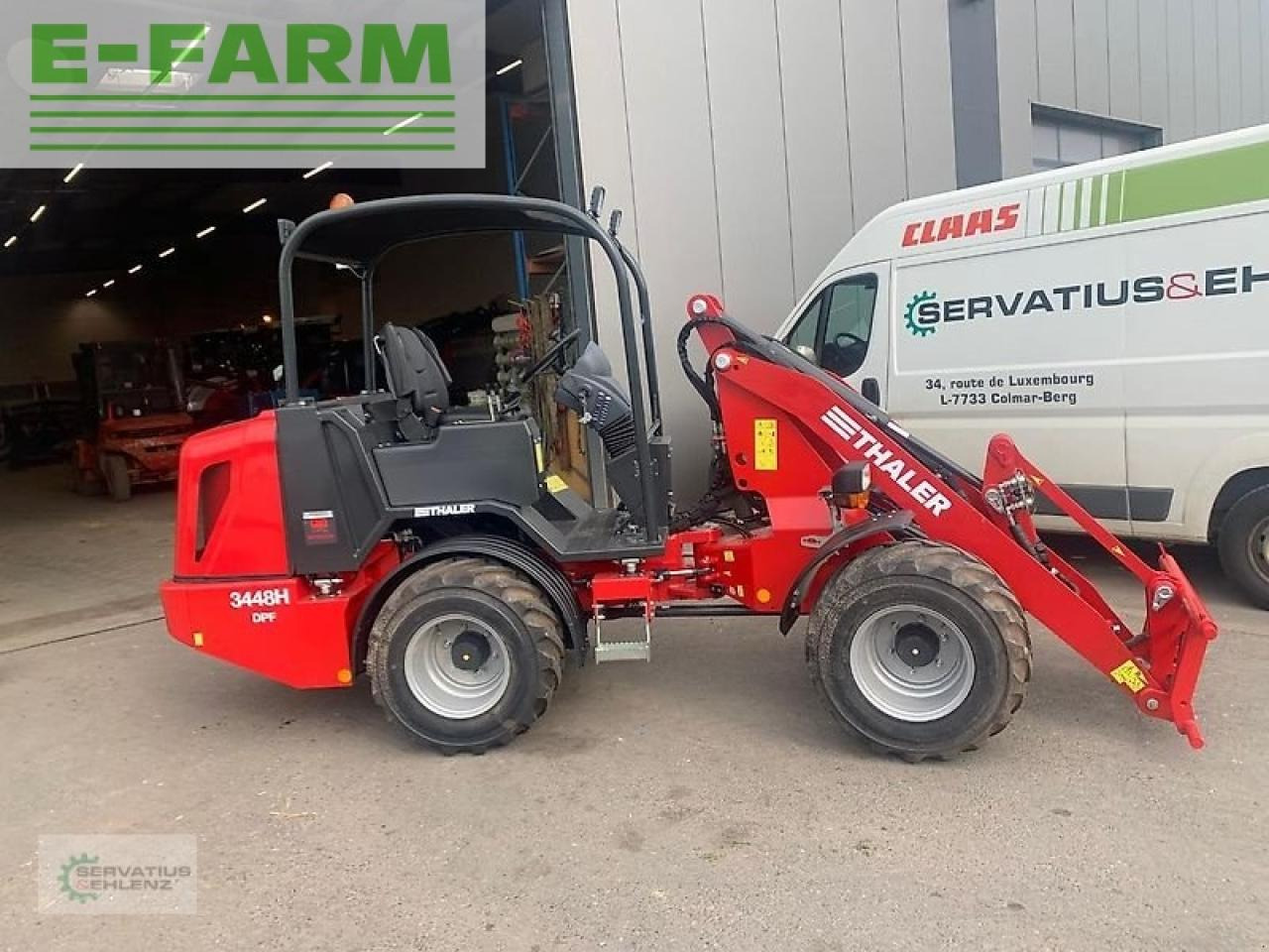 Thaler 3448 h / dpf mit pendelachse 14005 - Hjullaster: bilde 2 Thaler 3448 h / dpf mit pendelachse 14005 - Hjullaster: bilde 2
