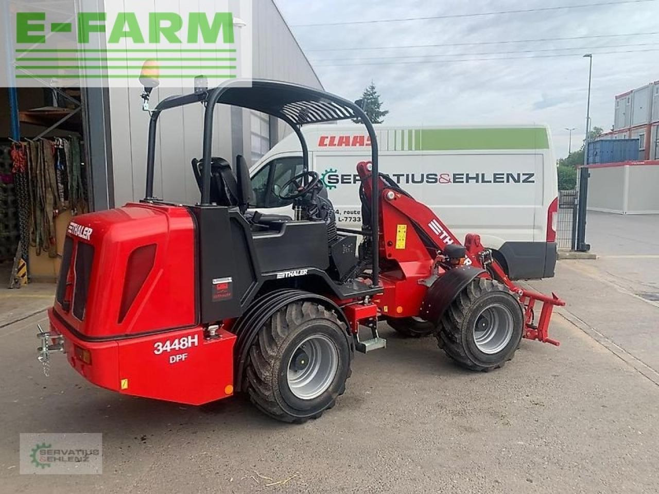 Thaler 3448 h / dpf mit pendelachse 14005 - Hjullaster: bilde 3 Thaler 3448 h / dpf mit pendelachse 14005 - Hjullaster: bilde 3