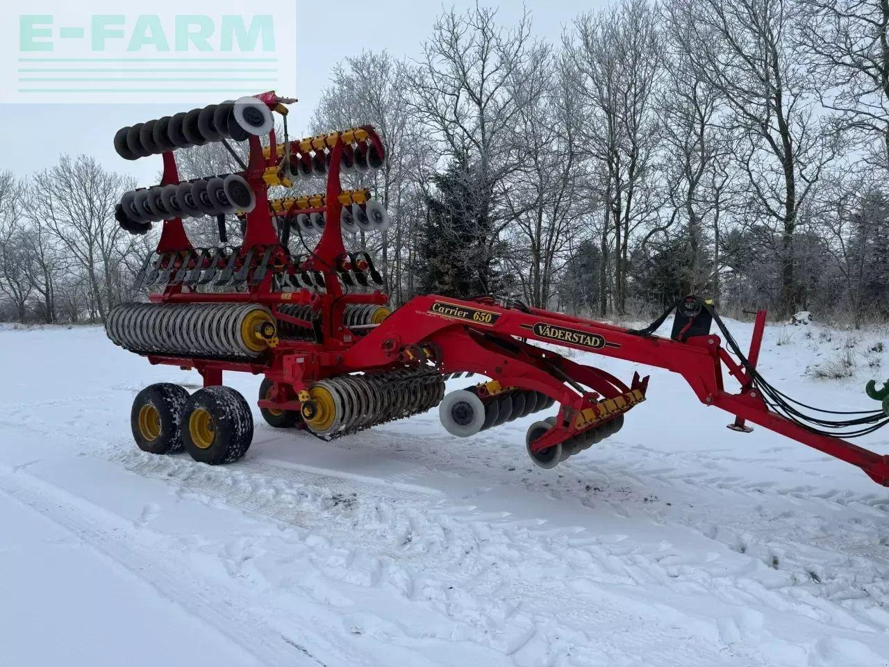 Jordforbedring maskin Väderstad carrier 650: bilde 14