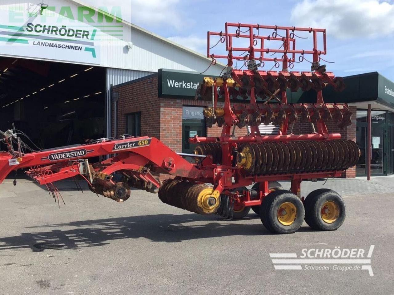 Väderstad carrier 650 classic / cross cutter - Skålharv: bilde 1 Väderstad carrier 650 classic / cross cutter - Skålharv: bilde 1