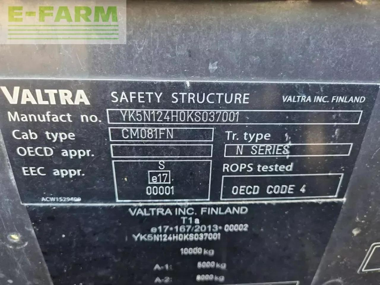 Valtra n124 hitech h5 HiTech - Traktor: bilde 5 Valtra n124 hitech h5 HiTech - Traktor: bilde 5