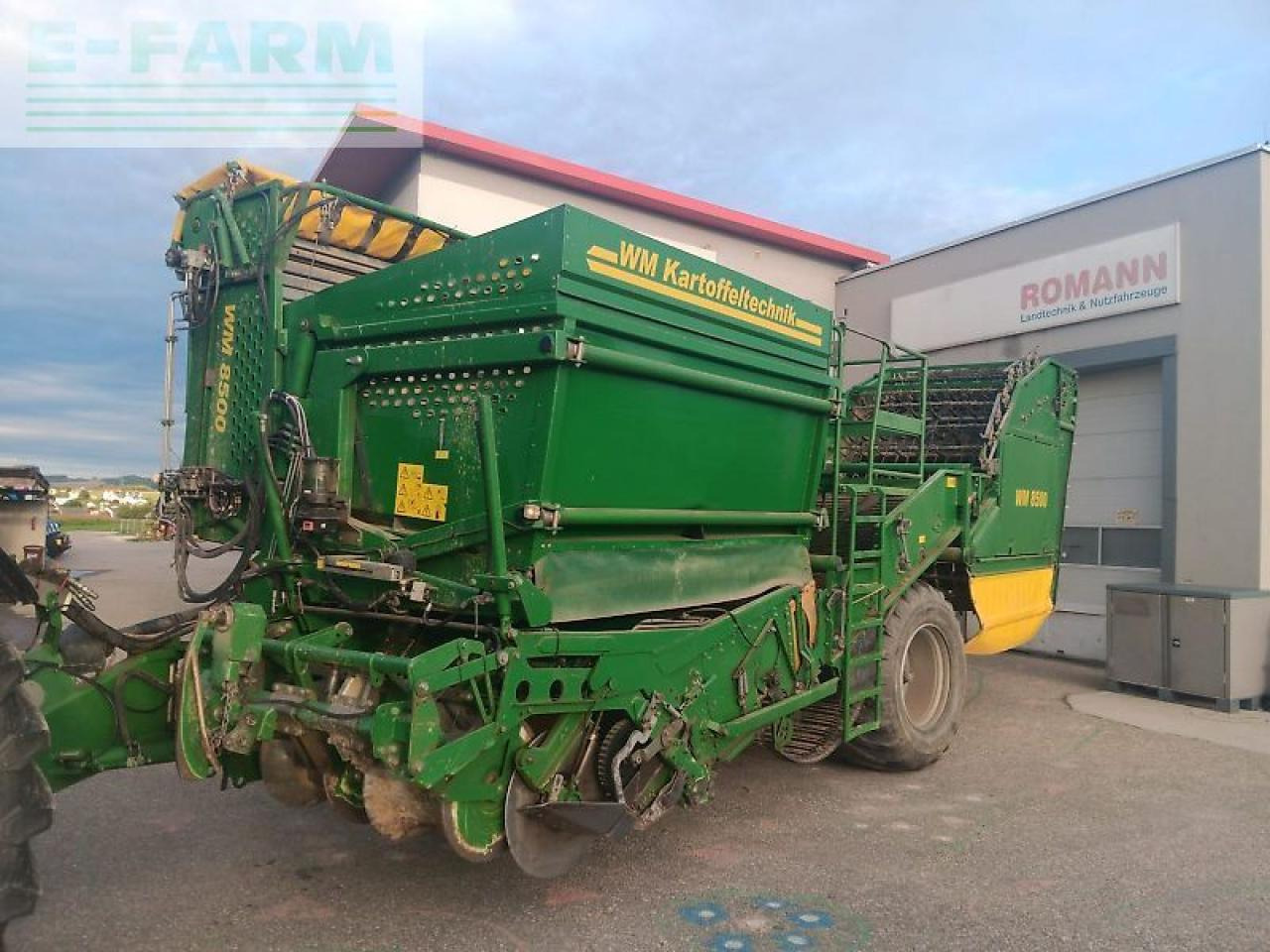 WM Kartoffeltechnik wm 8500 - Potethøster: bilde 2 WM Kartoffeltechnik wm 8500 - Potethøster: bilde 2
