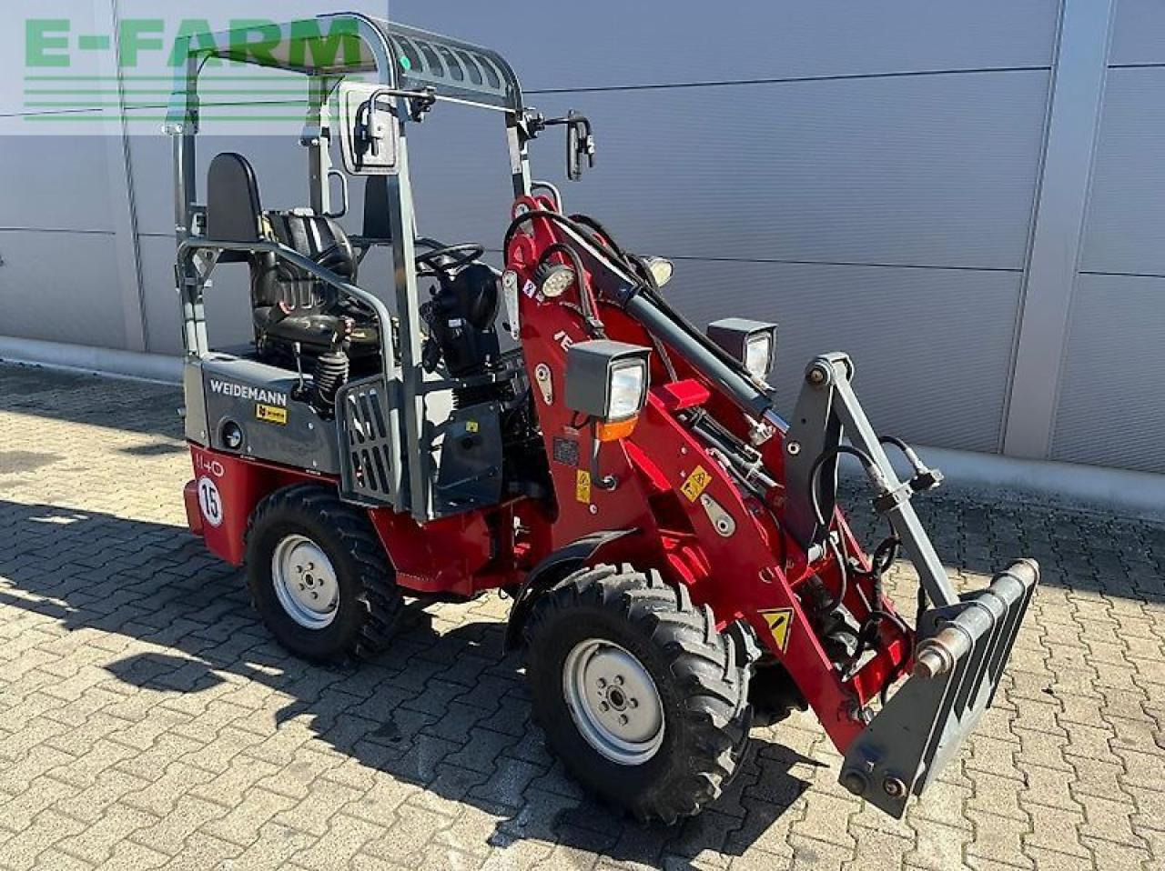 Weidemann 1140 - Minigraver: bilde 1 Weidemann 1140 - Minigraver: bilde 1