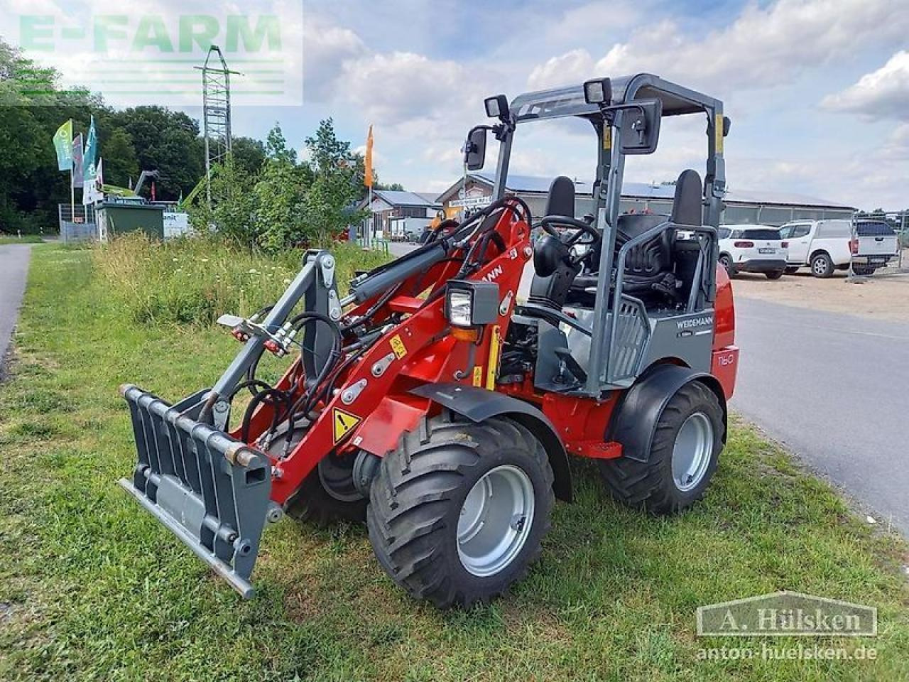 Weidemann 1160 (mit euro-aufnahme & straßenzulassung) - Minigraver: bilde 1 Weidemann 1160 (mit euro-aufnahme & straßenzulassung) - Minigraver: bilde 1