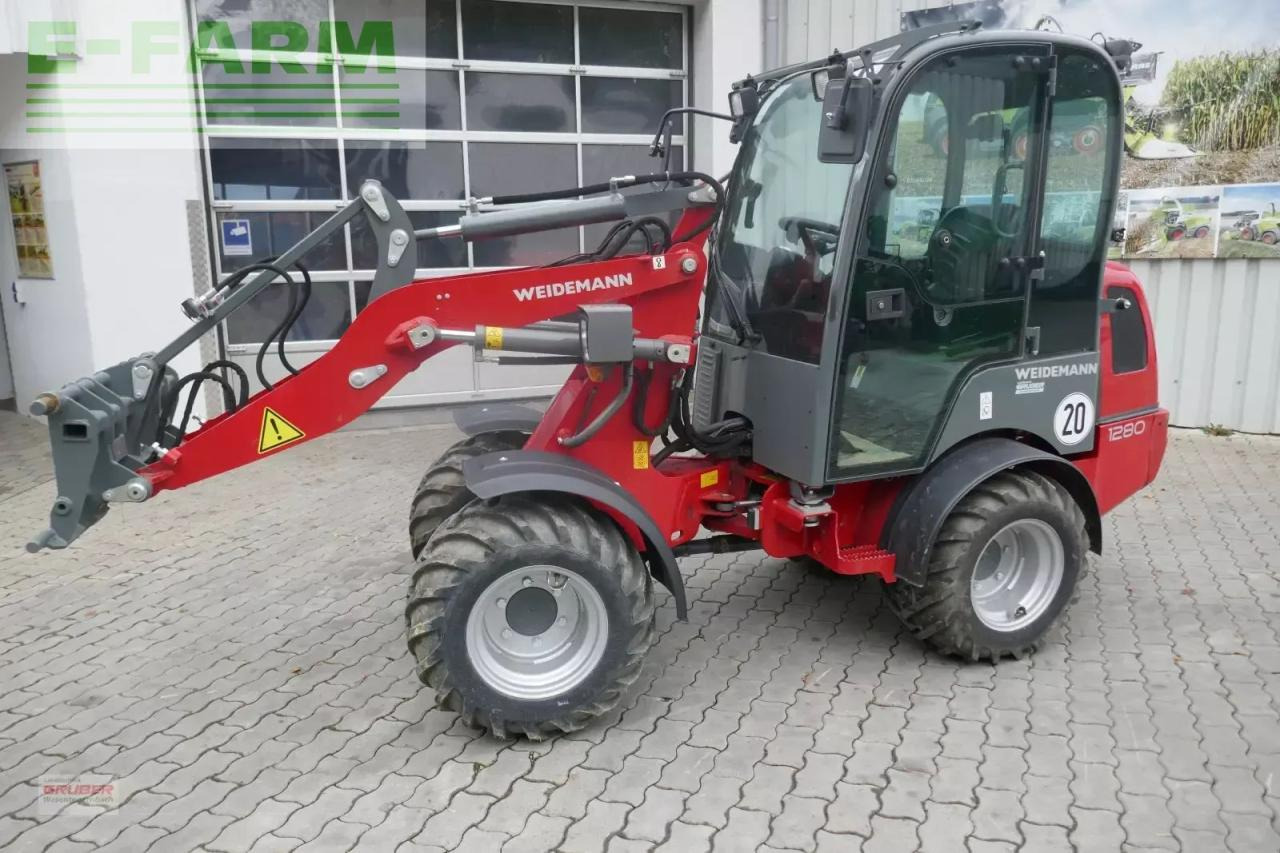 Weidemann 1280 - euroaufnahme - Hjullaster: bilde 1 Weidemann 1280 - euroaufnahme - Hjullaster: bilde 1